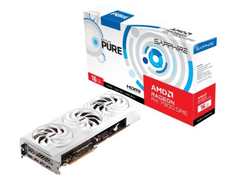 PURE AMD RADEON RX 7900 GRE GAM/OC 16GB GDDR6 DUAL HDMI DUAL DP - 2036305