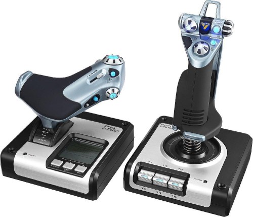 Zestaw kontrolerów Logitech G Saitek X52 Flight Control System - 684415