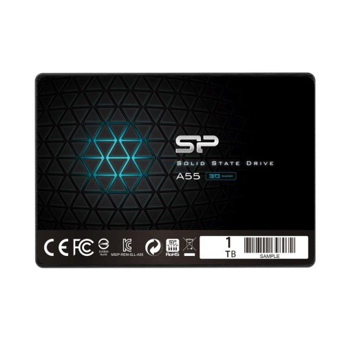 Dysk SSD Silicon Power A55 1TB 2.5" SATA3 (500/450) 3D NAND, 7mm BULK - 2043244