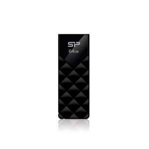 Pendrive Silicon Power 64GB 2.0 Ultima U03 Diamond Cut Black