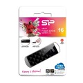 Pendrive Silicon Power 16GB Ultima U03 Diamond Cut Black - 779978
