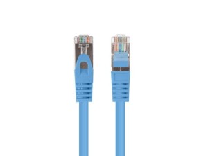 Patchcord Lanberg FTP kat.6 0,5m niebieski 10-pack