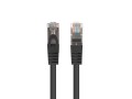 Patchcord Lanberg FTP kat.6 0,25m czarny 10-pack - 2044102
