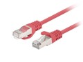 Patchcord Lanberg FTP kat.6 1m czerwony 10-pack - 1185024