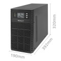 Zasilacz awaryjny UPS Qoltec 3kVA | 3000W | Power Factor 1.0 | LCD | EPO | USB | On-line - 1938190
