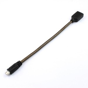 Kabel OTG Unitek Y-C438GBK USB 2.0 AF do microUSB BM
