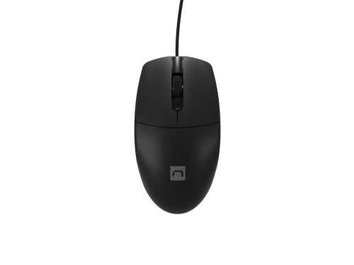 Mysz przewodowa Natec RUFF 2 1000 DPI czarna - 1335645