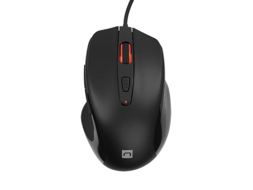 Mysz przewodowa Natec PIGEON 2 optyczna 4000dpi USB programowalna czarna - 1692268