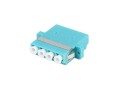 Adapter światłowodowy Lanberg MM LC/UPC QUAD OM3 - 1328599