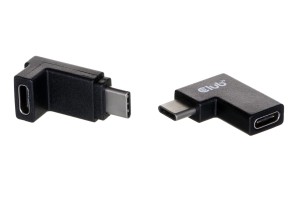 Adapter Club3D CAC-1528 USB Type-C Gen2 Angled Adapter set of 2 up to 4K120Hz M/F