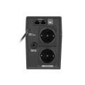 Zasilacz awaryjny UPS Armac Home 650VA LED Line-Interactive 2x230V USB-B Schuko - 1746656