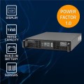 Zasilacz awaryjny UPS Qoltec do RACK | 1kVA | 1000W | Power Factor 1.0 | LCD | On-line - 1971979