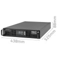 Zasilacz awaryjny UPS Qoltec do RACK | 2.4kVA | 2400W | Power Factor 1.0 | LCD | On-line - 1972011