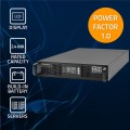 Zasilacz awaryjny UPS Qoltec do RACK | 2.4kVA | 2400W | Power Factor 1.0 | LCD | On-line - 1972010