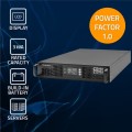 Zasilacz awaryjny UPS Qoltec do RACK | 3kVA | 3000W | Power Factor 1.0 | LCD | On-line - 1972022