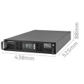 Zasilacz awaryjny UPS Qoltec do RACK | 3kVA | 3000W | Power Factor 1.0 | LCD | On-line - 1972029