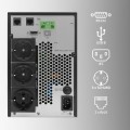 Zasilacz awaryjny UPS Qoltec 2kVA | 2000W | Power Factor 1.0 | LCD | EPO | USB | On-line - 1962939
