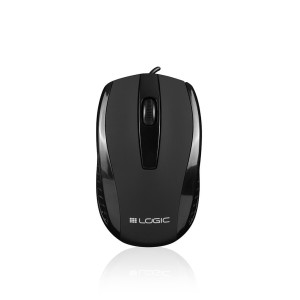 Mysz przewodowa LOGIC LM-31 optyczna czarna
