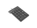Klawiatura Natec Goby 2 numeryczna USB 18 klawiszy czarna - 1454551
