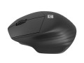 Mysz bezprzewodowa Natec Siskin 2 optyczna 1600 DPI BT 5.0 + 2.4 GHz z cichym klikiem czarna - 1157920