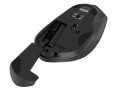Mysz bezprzewodowa Natec Siskin 2 optyczna 1600 DPI BT 5.0 + 2.4 GHz z cichym klikiem czarna - 1157925
