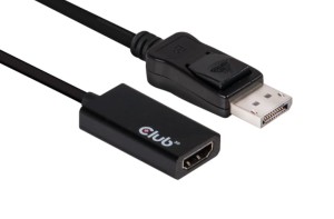 Adapter Club 3D CAC-1056 DISPLAY PORT 1.1 TO HDMI 1.4 VR READY  MALE TO FEMALE PASSIVE ADAPTER