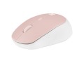 Mysz bezprzewodowa Natec Harrier 2 bluetooth 5.1 1600 DPI z cichym klikiem biało-różowa - 1311174