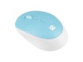 Mysz bezprzewodowa Natec Harrier 2 bluetooth 5.1 1600 DPI z cichym klikiem biało-niebieska - 1311181