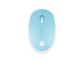 Mysz bezprzewodowa Natec Harrier 2 bluetooth 5.1 1600 DPI z cichym klikiem biało-niebieska - 1311179