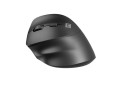 Mysz bezprzewodowa Natec Crake 2 Bluetooth 5.2 + 2.4GHz 2400DPI wertykalna czarna dla leworęcznych - 1652358