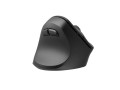 Mysz bezprzewodowa Natec Crake 2 Bluetooth 5.2 + 2.4GHz 2400DPI wertykalna czarna dla leworęcznych - 1652359