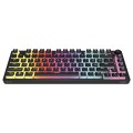 Klawiatura mechaniczna bezprzewodowa SAVIO PHENIX , Gateron Yellow Pro, Pudding - 2029072