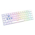 Klawiatura przewodowa SAVIO WHITEOUT X2 Blue Outemu, Hot Swap, mechaniczna, podświetlenie RGB - 2015697