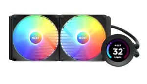NZXT Kraken Elite 280 RGB Procesor Chłodnica cieczy all-in-one 14 cm Czarny 1 szt.
