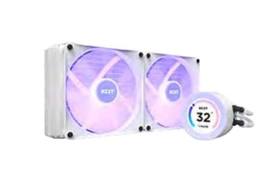 Chłodzenie wodne NZXT Kraken Elite 280 RGB LCD białe - 1646703