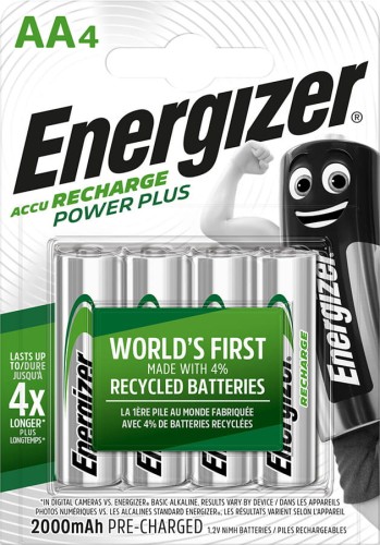 Akumulatorki AA / R6 Energizer Ni-MH 2000mAh - 4 sztuki - 1013679