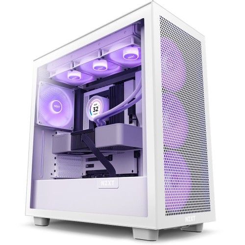 Obudowa NZXT H7 Flow RGB Midi Tower biała z oknem - 1893743
