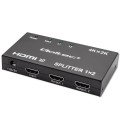 Rozdzielacz aktywny Qoltec Splitter 2 x HDMI 4K x 2K | 3.4Gb/s - 1967982