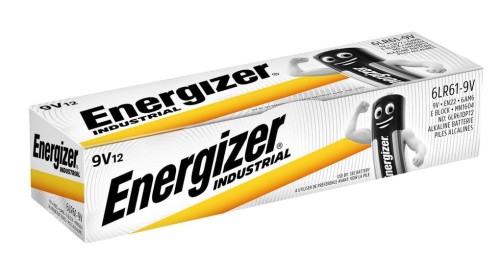 Bateria alkaliczna Energizer Industrial 6LR61 9V - 12 sztuk - 1148992