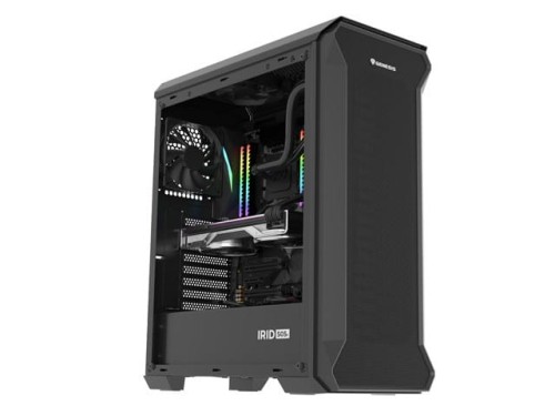 Obudowa Genesis Irid 505F ATX Midi (z oknem, USB 3.0) czarna - 2034646