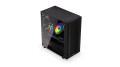 Obudowa KRUX Scor M-ATX, z oknem, bez zasilacza, czarna - 1803676