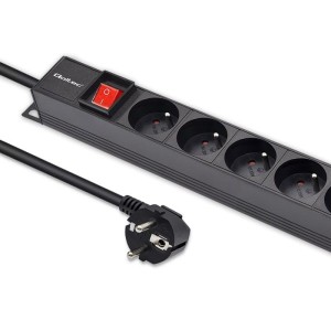 Listwa zasilająca Qoltec PDU do RACK | 16A | 16 x FRENCH | Pionowa | 1.8m