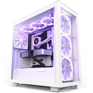 Obudowa NZXT H7 Elite RGB Midi Tower biała z oknem