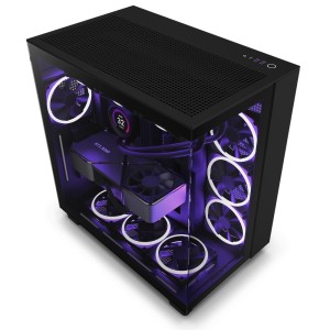 Obudowa NZXT H9 Flow Midi Tower czarna z oknem