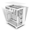 Obudowa NZXT H9 Flow RGB Midi Tower biała z oknem - 1541853