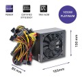 Zasilacz ATX Qoltec 1650W | 80 Plus Platinum - 1971887