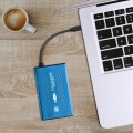 Obudowa Qoltec na dysk HDD/SSD 2.5" SATA3 | USB 3.0 | Niebieska - 1017289