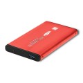 Obudowa Qoltec na dysk HDD/SSD 2.5" SATA3 | USB 3.0 | Czerwona - 1017261