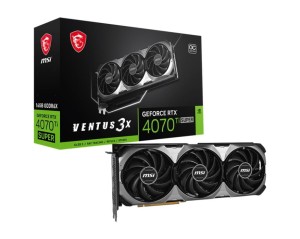 Karta VGA MSI GeForce RTX 4070 Ti SUPER 16G VENTUS 3X OC GDDR6X 256bit HDMI+3xDP PCIe4.0