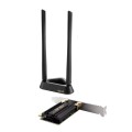 Karta sieciowa Asus PCE-AXE59BT PCI-E WiFi 6E (802.11ax), 6GHz, Bluetooth 5.2, WPA3, OFDMA, MU-MIMO - 1806559